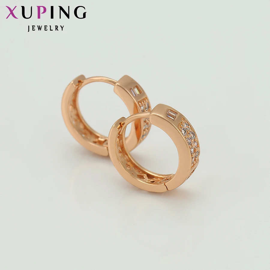Xuping серьги, Новое поступление, серьги, очаровательный стиль, розовое золото, позолоченные серьги для женщин, Рождество S29, 7-21891
