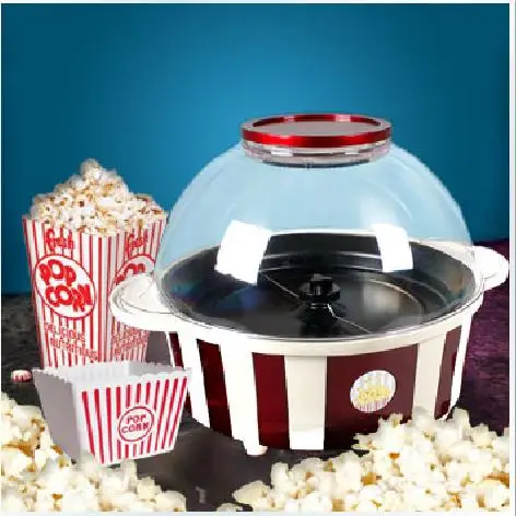 Большая большая машина для приготовления попкорна сахара масла | Бытовая техника