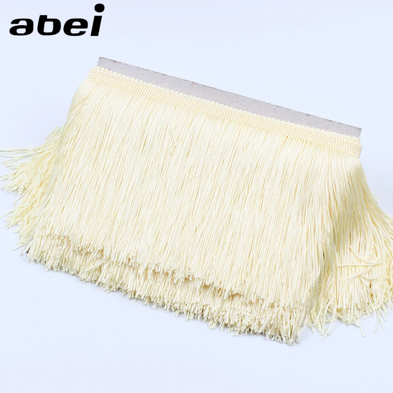 1Yard 15cm Beige Tassel Trims Diy Dress Curtain Sewing Fabric Handmade Fringe Garments Accessories Supplier | Дом и сад