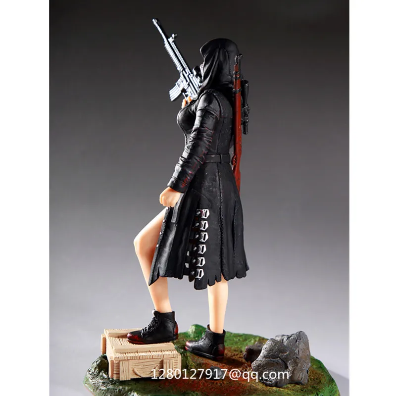 9 Inches PUBG female rulers Faith Suit Winner Chicken Dinner Action Figure Collectible Model Toy BOX Q19 | Игрушки и хобби