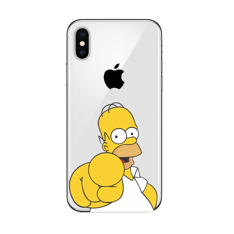 Крутой ГОМЕР Симпсоны есть пластиковый логотип Жесткий ПК чехол для iPhone 5 5S SE 6 6S