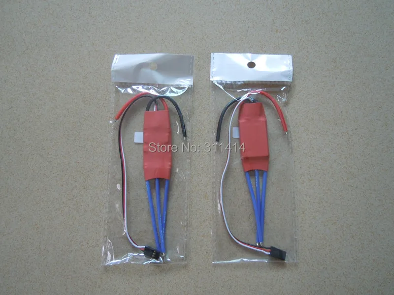 2 шт./лот 30AMP 30A SimonK прошивка бесщеточный ESC W/ 3A 5V UBEC для осевого квадрокоптера RC