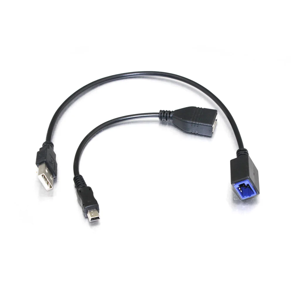 A Разъем для USB адаптера для Nissan Teana Qashqai Автомобильное CD-радио аудио медиа модифицированный кабель провода - Название цвета: A