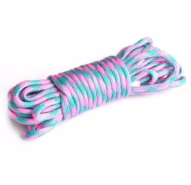 Blue Pink 550 Паракорд парашютный шнур, ремень, аксессуары, Mil Spec type III, 7 нитей, веревка для выживания, для альпинизма, кемпинга - Цвет: Blue Pink