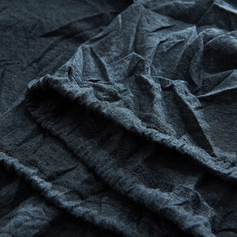 4 шт. Комплект постельного белья трикотажный хлопок Одноцветный Полный/queen/King