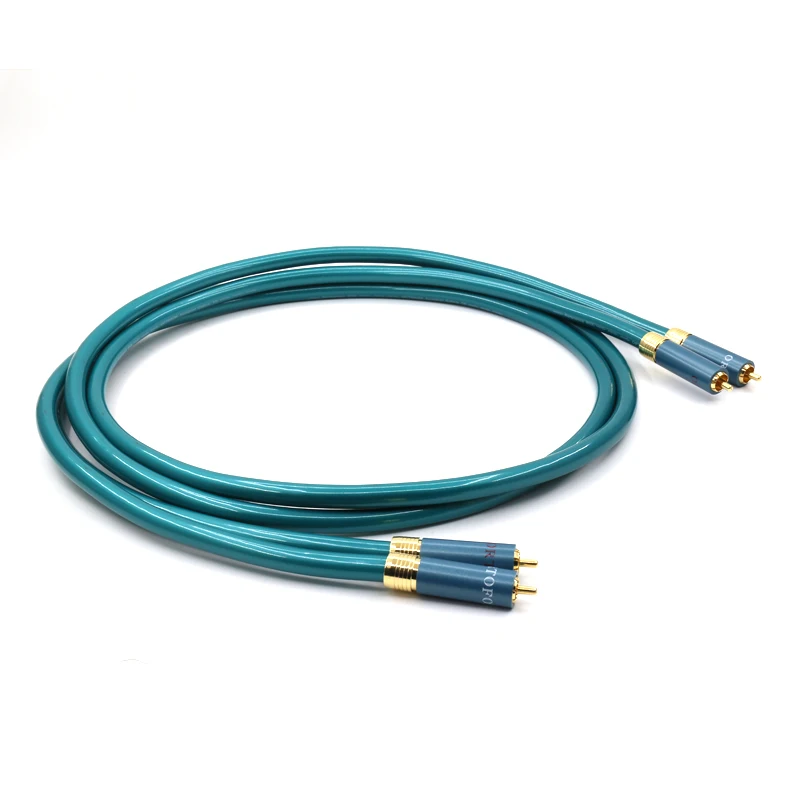 Hi Fi 8NX RCA кабель end усилитель CD Interconnect 2RCA к Male аудиокабель 1 м 2 5 3 м|cable audio 1m|cable audiocable c