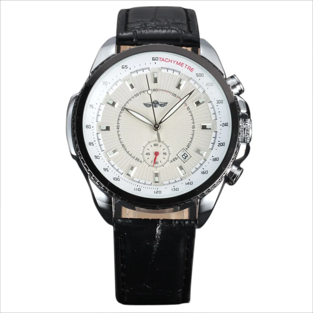 Новые модные часы Для мужчин Элитный бренд победитель большое дело Тахометр Дата