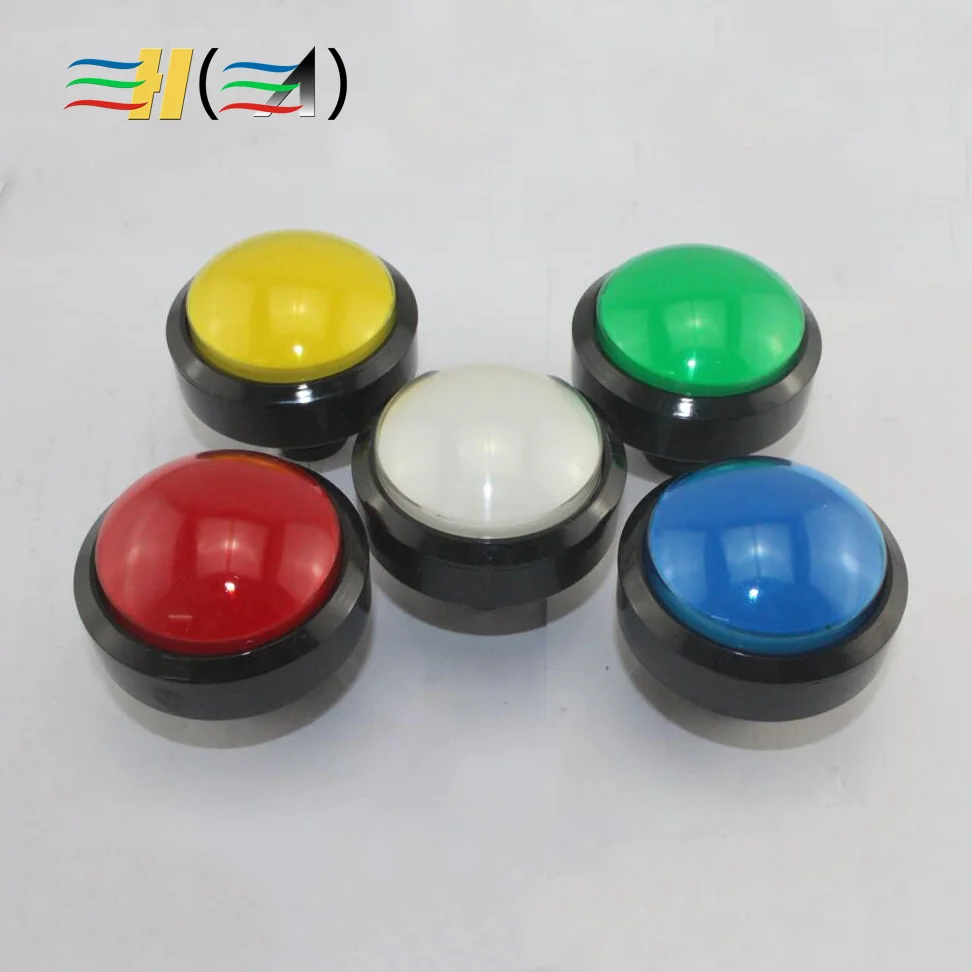 63 мм выпуклые стильные игровые кнопки светильник кой Контурные круглые