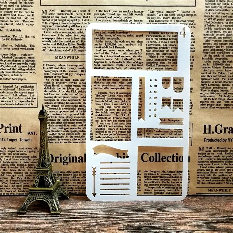 Дети граффити рисунок DIY альбом скрапбук картина шаблон холст полые кружева линейка товары для дома Прямая поставка