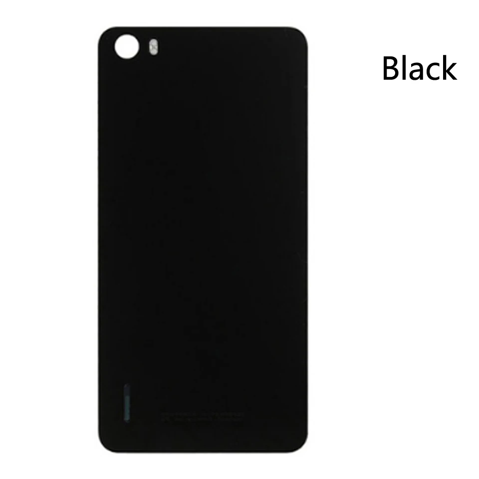 5," для huawei honor 6 Mulan, H60-L02, H60-L12, H60-L04, задняя крышка для батареи, чехол для задней двери, клейкая наклейка на заднюю дверь - Цвет: Black-No tool