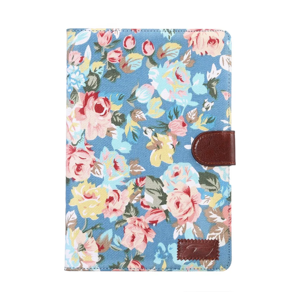 Dibase Brand for iPad mini 4 Case Flower Cloth+PC Wallet Clasp Card Slot Stand Folio Cover | Компьютеры и офис
