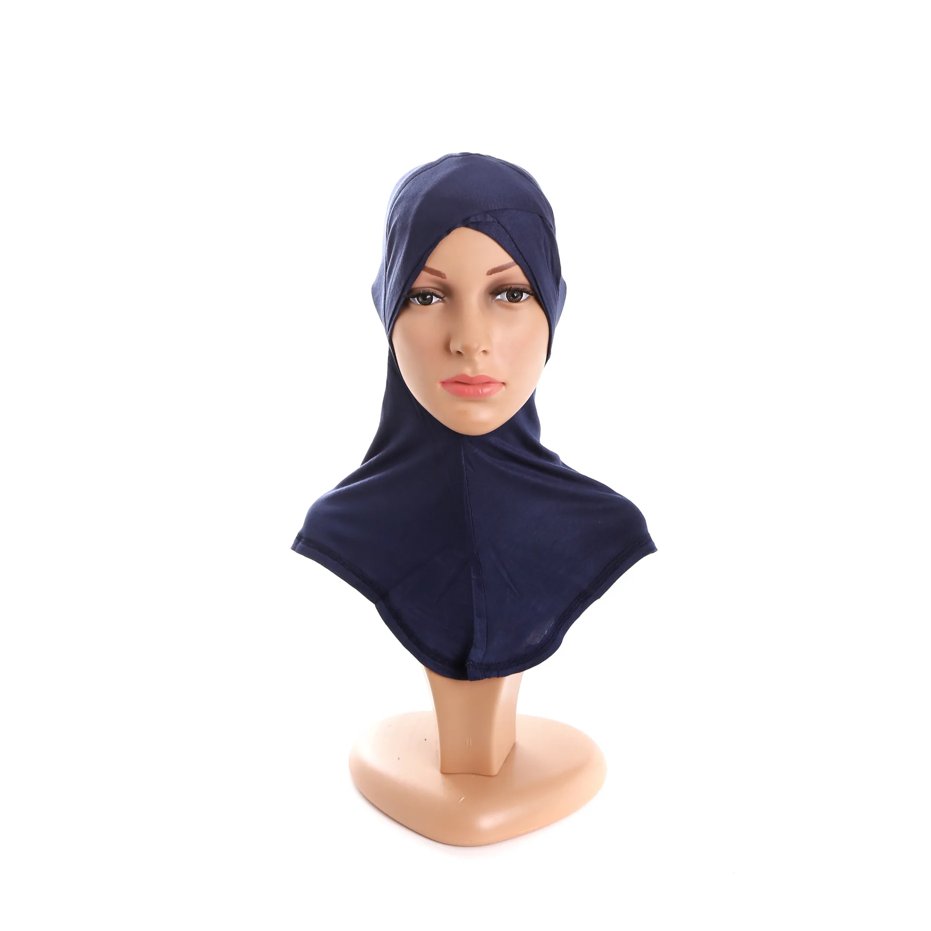 Women Hijab Muslim Head Covering Pure Color Folding Scarf Modal Summer Plain Soft Female Wrap 40*25cm |