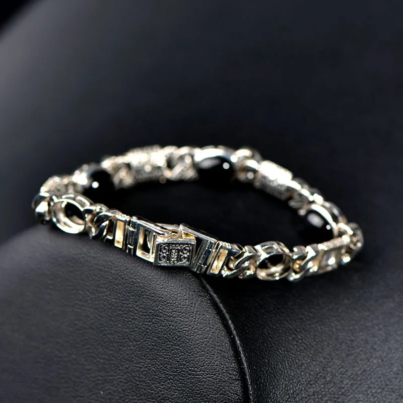 S925 Серебряный браслет ручная цепь богемные модные браслеты для женщин