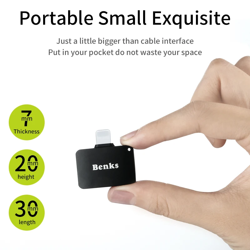 Benks For iPhone X 7 8 Plus 2 in 1 Audio Charging Adapter iOS 11 3.5mm Headphone Jack AUX Charger Connector Converter | Мобильные