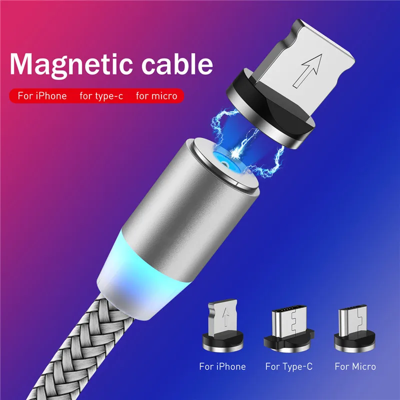 Moskado Магнитный адсорбционный кабель для IOS штекер USB Быстрая Зарядка Тип C