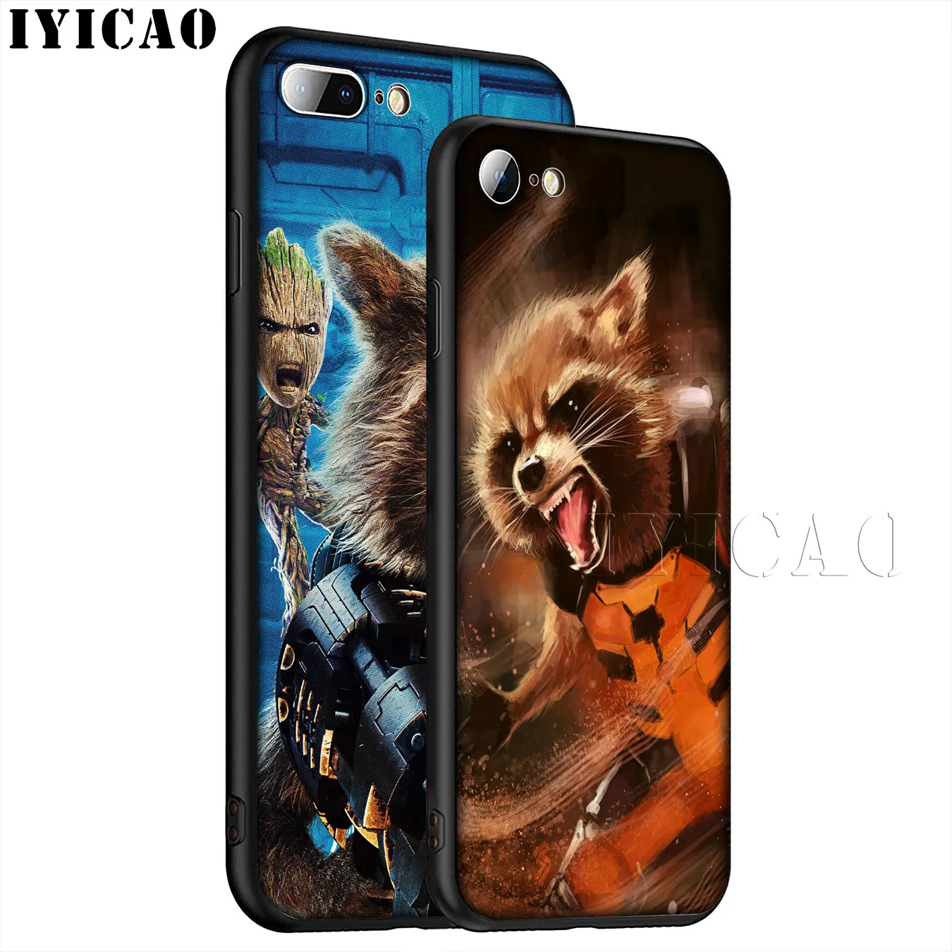 IYICAO защитный чехол для Galaxy Marvel мягкий силиконовый iPhone XR X XS 11 Pro Max 6 6S 7 8 Plus 5 5S SE |