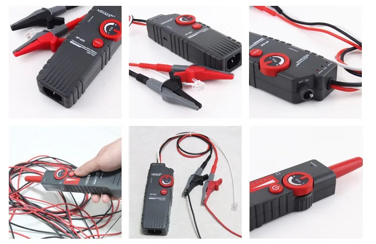 Noyafa NF-820 RJ45 RJ11 BNC тестер высокого и низкого напряжения Кабельный тестер Подземный кабельный искатель анти-помех провода трекер