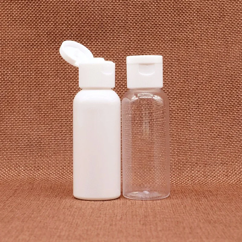 30ml Plastic Liquid Drop Bottle Refillable Conditioner Cream Water Bottles with Flip Cap Empty Containers Free Shipping - купить по