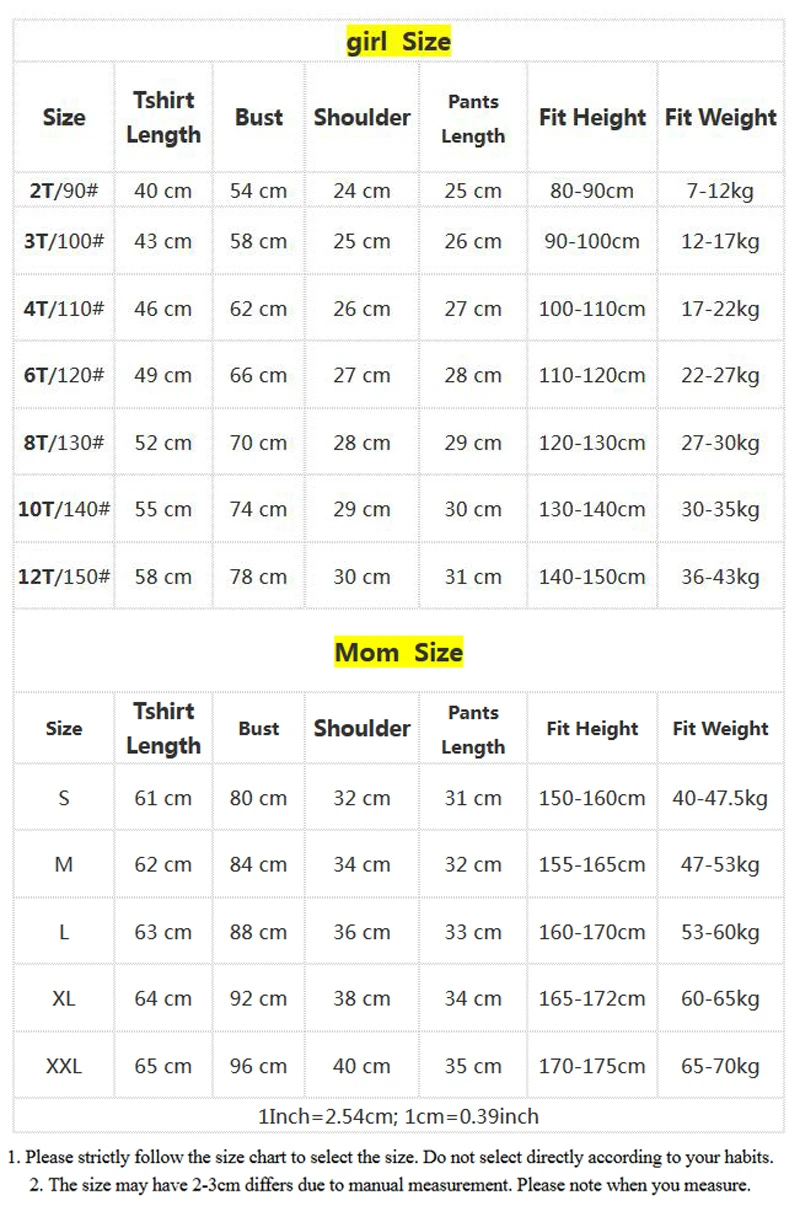 

Mother Daughter Clothes Family Matching Outfits Women Girl Clothes Set Family Clothing 2020 Summer Style T-shirt Short Pants