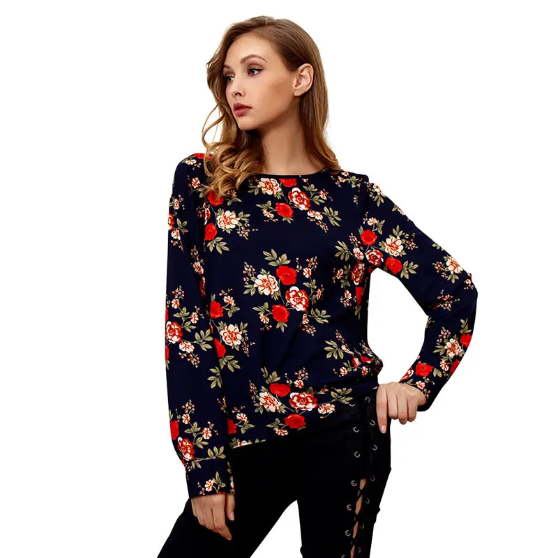 Молния сзади рубашки Для женщин 2018 Свободный Белый Топ роковой дамы одежда