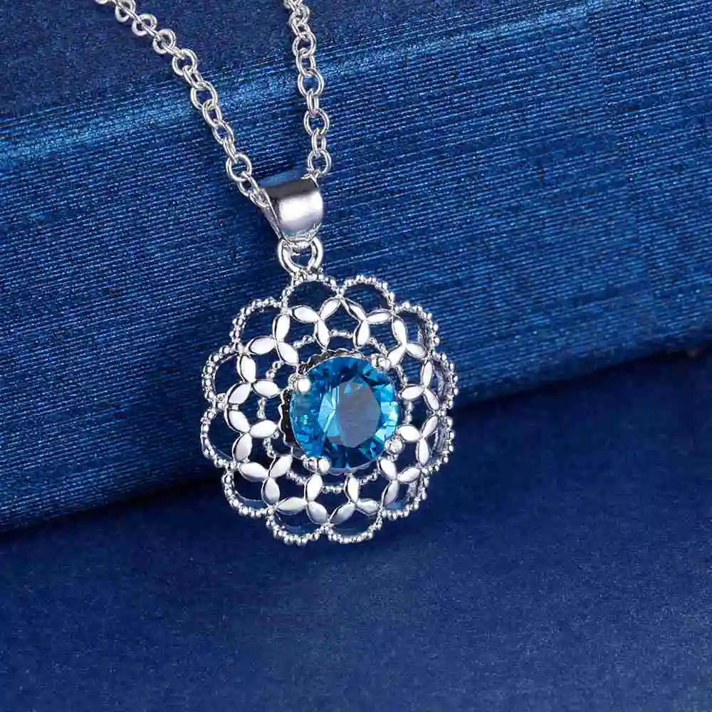 Лидер продаж оптовая продажа ожерелье с серебряным покрытием ювелирные изделия