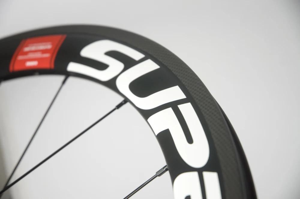 Карбоновые клинчерные колеса SuperTeam 50 мм 700C UD 30% матовые дорожные колеса|road wheels|50mm