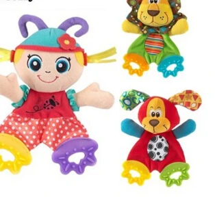 Новейшее животное чтобы успокоить полотенце Младенческая кукла кольцо бумажный