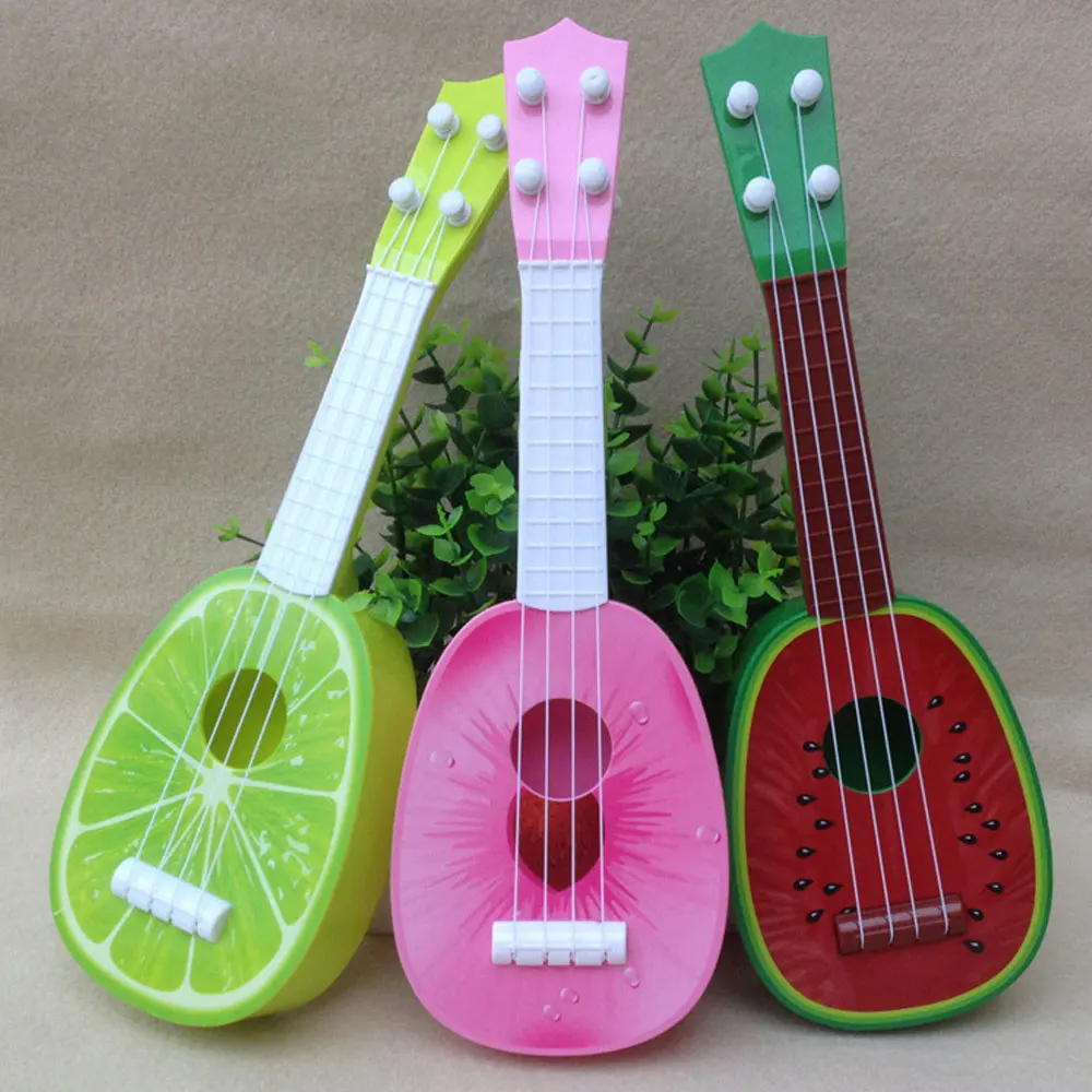 Веселая Детская игрушка для гитары с 4 строками|Игрушечные музыкальные