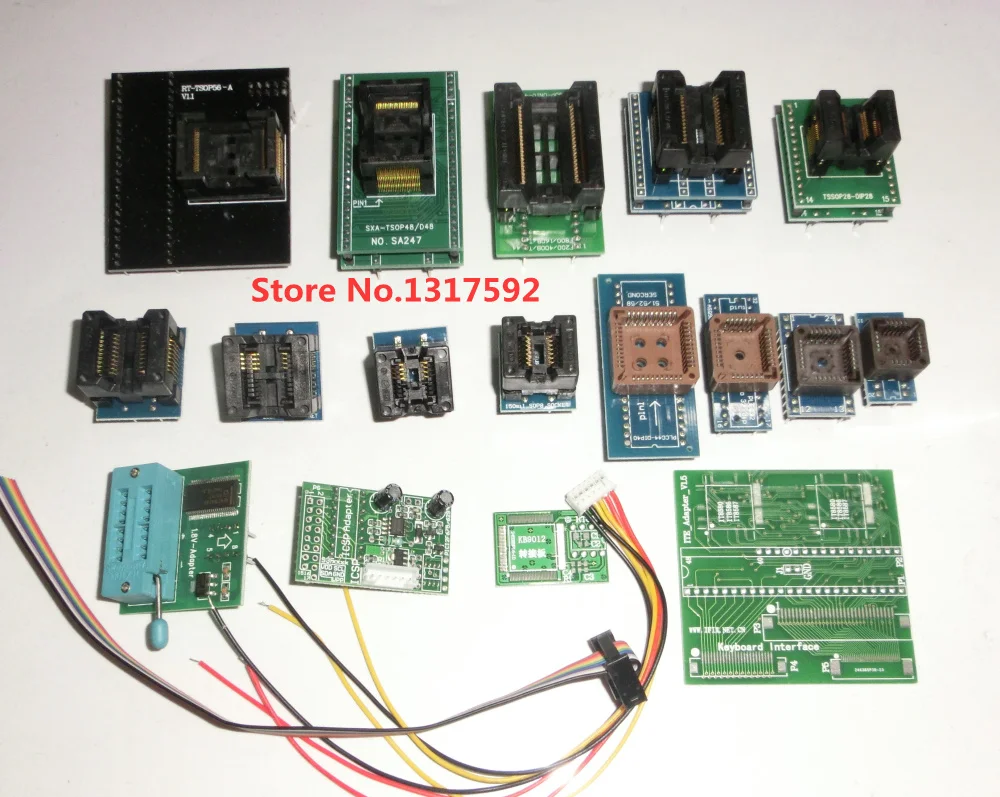 TSOP56 SOP44 TSOP48 TSSOP28 SOP28 SOP20 SOP16 SOP8 PLCC44 32 28 20 KB9012 ICSP ITE адаптер socketfor RT809H EMMC NAND