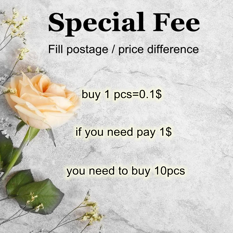 

This Link Is Used to Charge Additional Costs for The Product .( Buy 1 Pcs =0.1$ , If You Need Pay 1 $, You Need Buy 10pcs )