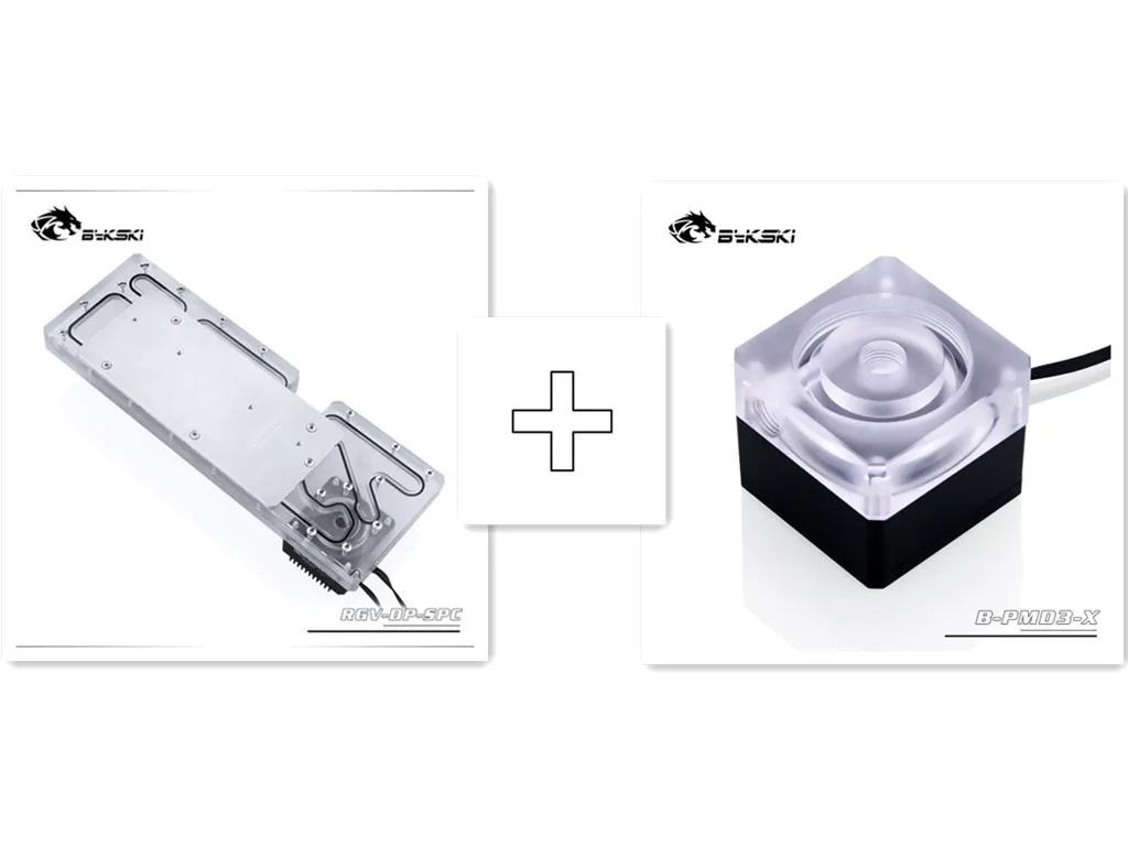 Bykski RGV-DP-SPC 5 V RBW/12 V RGB водная доска для DeepCool Quadstellar Case водяное охлаждение