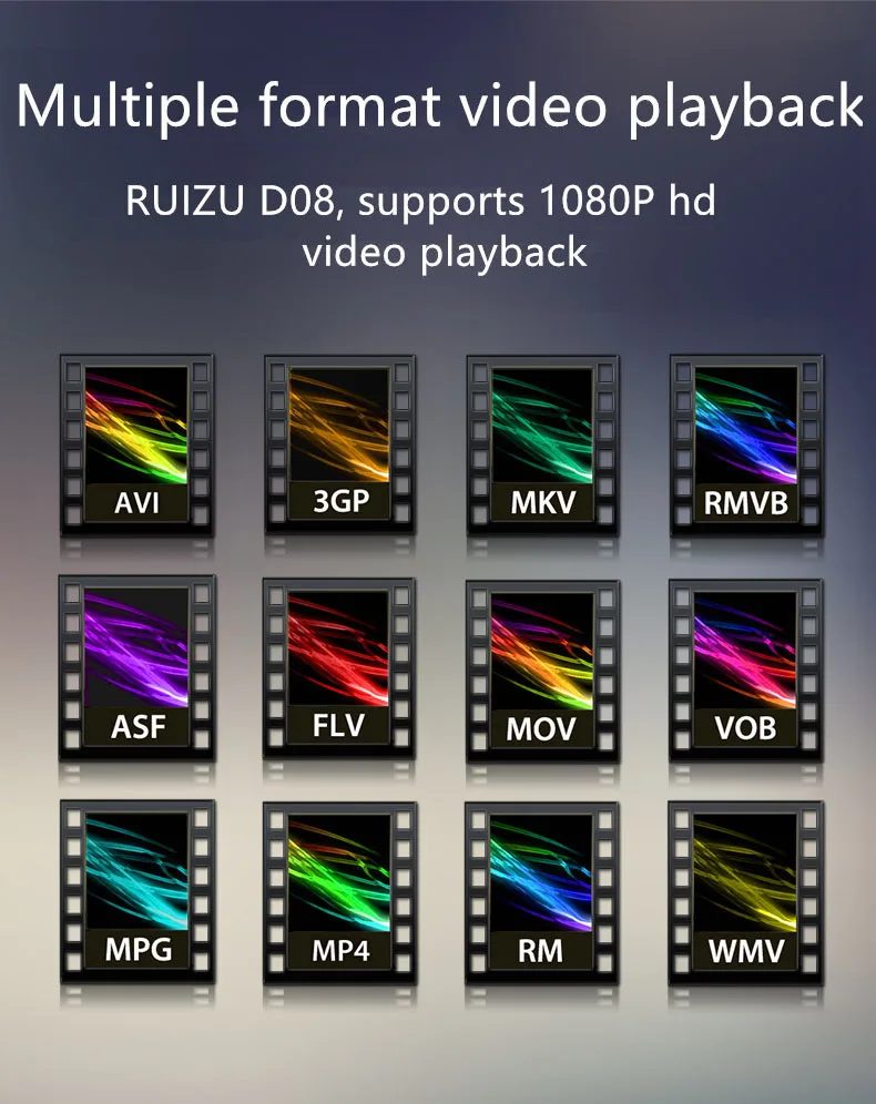 Продукт, металлический mp4-плеер, 2,4 дюймов, HD большой цветной экран, воспроизведение видео высокого качества, радио, Fm, электронная книга, музыкальный плеер, mp3, mp5