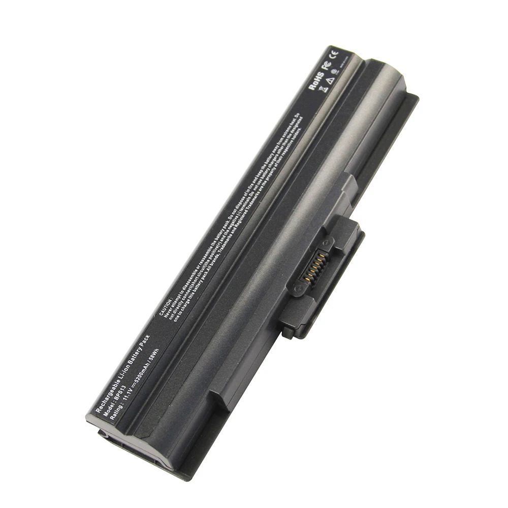 Аккумулятор 5200 мАч для ноутбука Sony VGP BPL13 BPS13A B BPS13B BPS13 VGN SR16 P FW139E FW145E FW17 FW190EBH FW190EDH SR18
