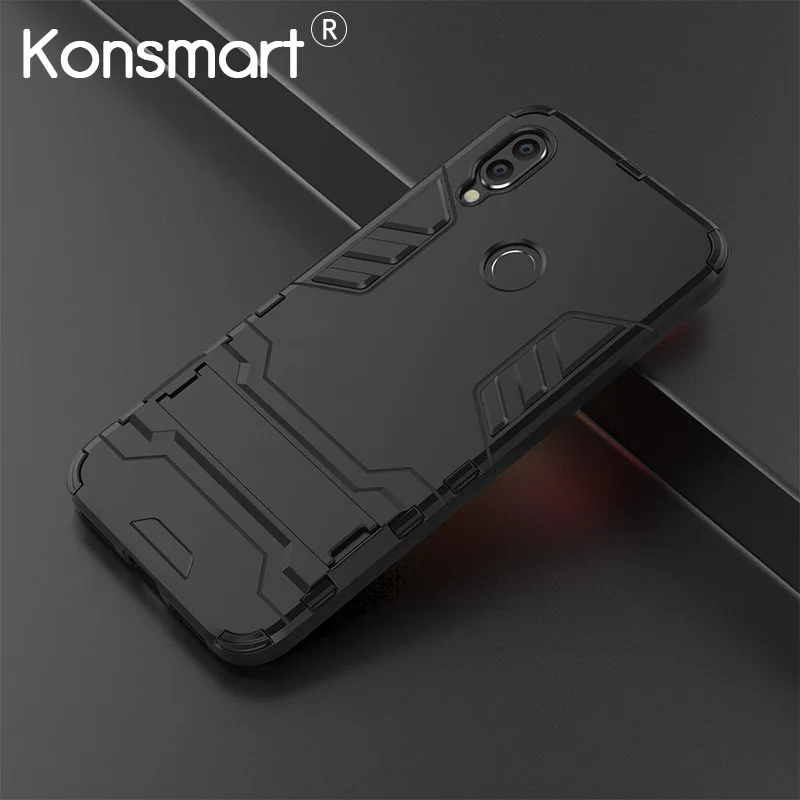 2019 Новый чехол для телефона Xiaomi Redmi Note 7 4 ГБ 64 гибридный жесткий глобальная версия