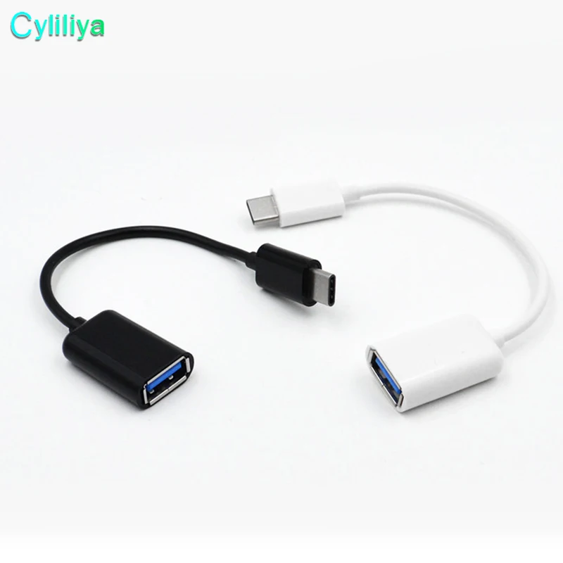 Новый адаптер для кабеля типа C OTG USB 3 1 Type-C папа к 0 A мама кабель передачи данных