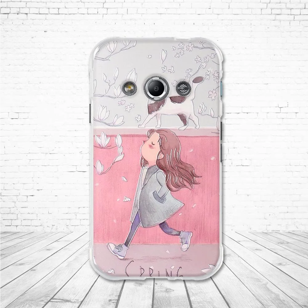 Чехол из ТПУ для Samsung Galaxy Xcover 3 G388 G388F Мягкая силиконовая задняя крышка X Cover чехлы
