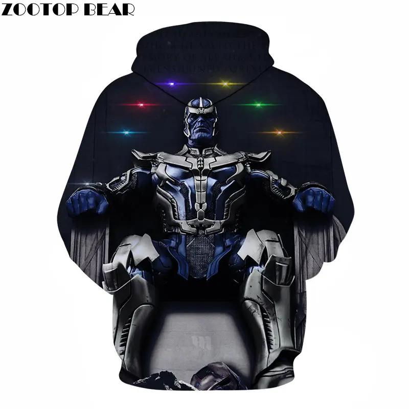 Ultron Age 3D печать Мстители 4 худи Мужские Толстовка Пуловер Marvel спортивный костюм весенняя одежда Мстители Азиатский размер S-6XL