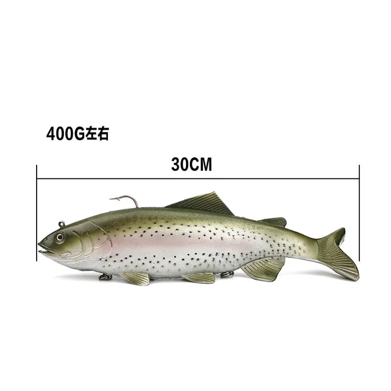 Приманка для 20/30 см 135/400g Морская рыбалка большой Размеры симулировать, мягкие приманки искусственные приманки Peche плавающая приманка воблер Pesca
