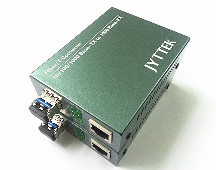 10/100/1000M SFP волоконный медиа-конвертер внешний блок питания 20KM 1310NM LC 1 25G | Мобильные