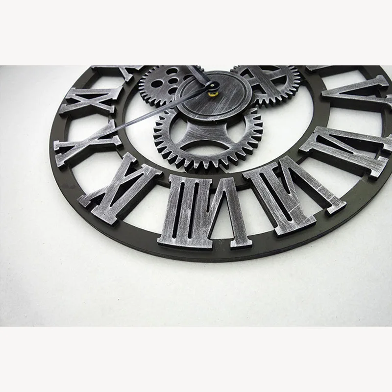 Большие настенные часы 45 см объемные Saat цифровые Reloj Duvar Saati Horloge Murale Orologio da parete для