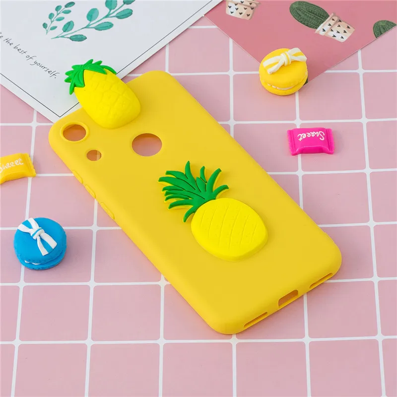 Honor 8S чехол 3D Милый Панда Единорог кактус силиконовый чехол для телефона на Fundas huawei Honor 8A 8C 8X8 S Чехол для женщин и детей