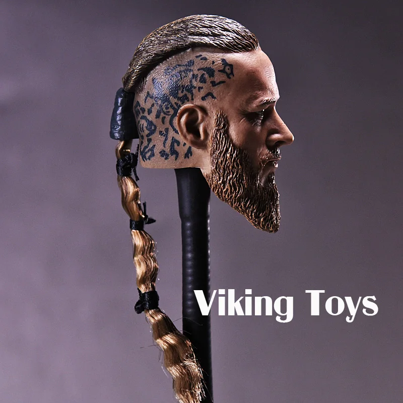Игрушка &quotВикинг&quot 1/6 Викинги голова лепить для 12 дюймов Phicen Tbleague Jiaoudoll фигурку