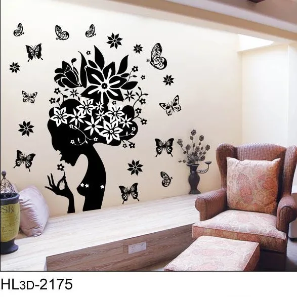 Freeshipping Butterfly Vinyl Wall Stickers Home Decor diy sticker home decoration for wall | Дом и сад