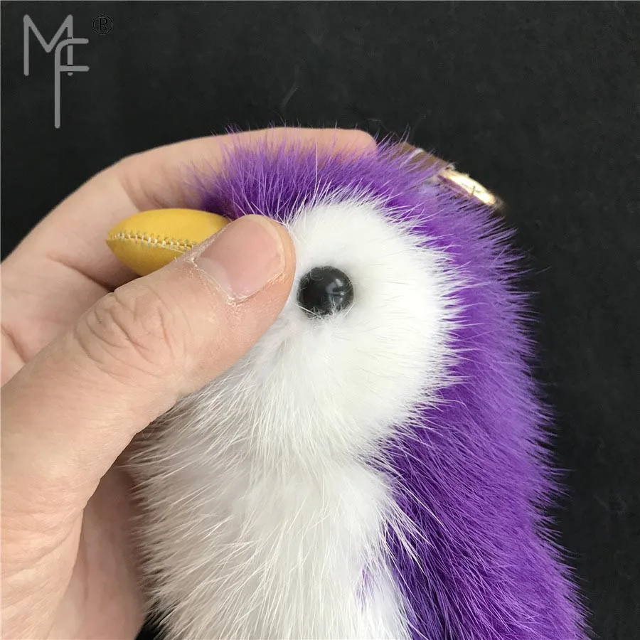Magicfur кукла Пингвин из натурального меха норки пушистый шар игрушка подарок