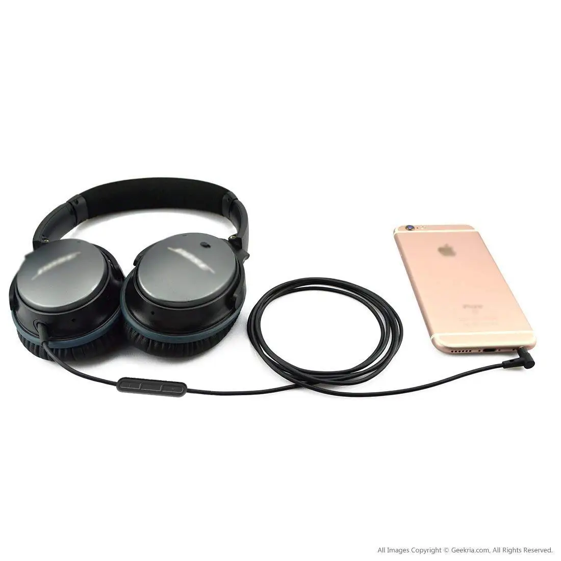 2,5 мм до 3,5 мм аудио кабель для Bose QC25 35/OE 2/OE 2i/AE2Quiet комфорт кабель для наушников с микрофоном кабель для Iphone Android