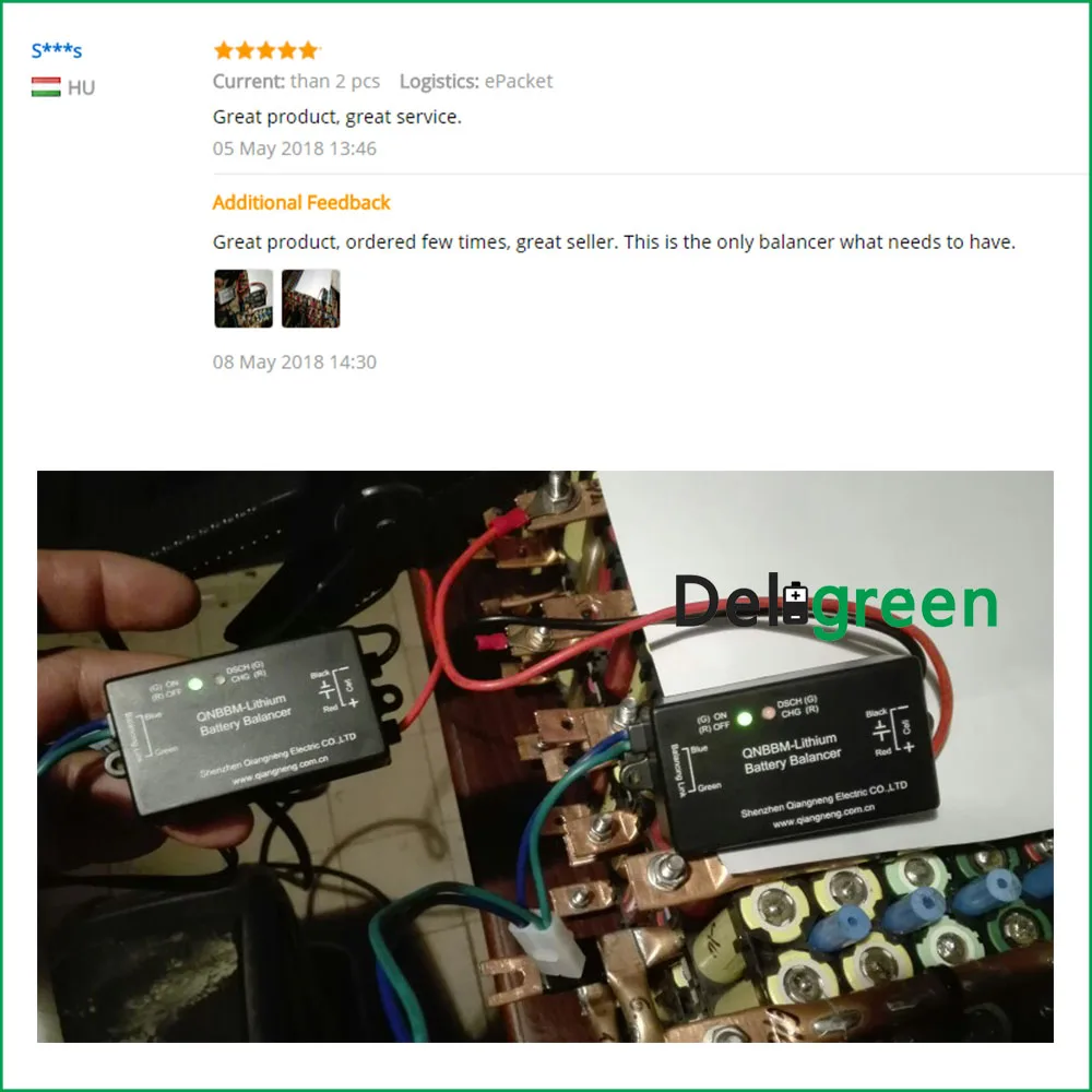 QNBBM 12V свинцово-кислотный Батарея эквалайзер, обеспечивающий балансировки BMS Pevent от коррозии и сульфирования
