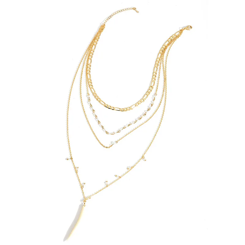 Gereit новые изделия Multi Слои Дизайн модные Винтаж Сексуальная Кот кулон длинные