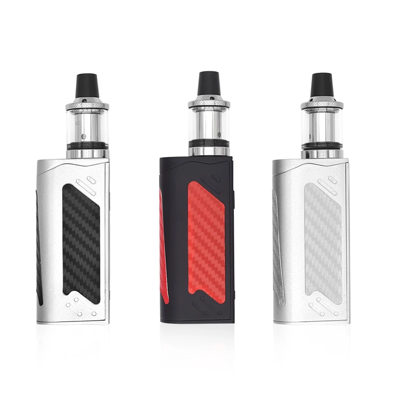 SUB TWO Orignal 100 Вт Vape Box Mod Kit 2200 мАч испаритель дым электронная сигарета Vaper Pen огромный