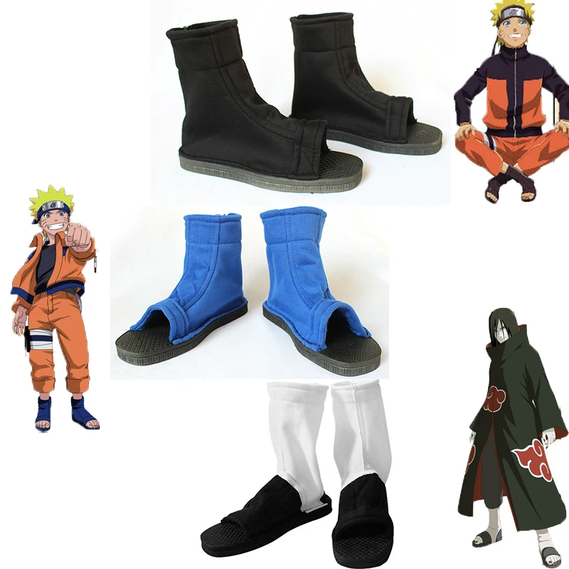 Аниме Обувь для костюмированной вечеринки Akatsuki nanjaбыл Uzumaki Naruto Sakura как у героя