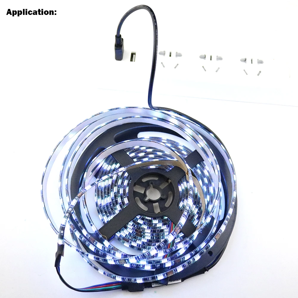 5 в мини WIFI LED RGB контроллер Bluetooth Светодиодная лента Диммер 3 пути 4P RGBW